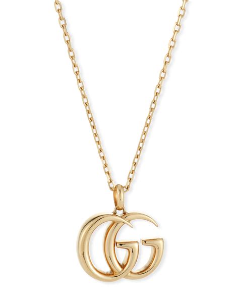 gucci gg gold necklace|gucci necklace vintage.